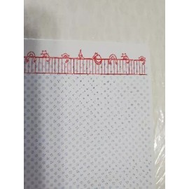 Unbranded Vintage Dollhouse Wallpaper*Red/