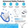 2 Pcs 10ft QC3.0 Fast Charger for Arlo Pro/Pro2 Camera,