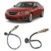2PCS Oxygen O2 Sensor Upstream&Downstream Replacement for Saab 9-5 2010