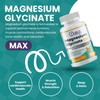 Olibela Magnesium Glycinate 500mg 180 Capsules Chelated. High Absorption to