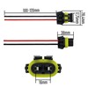 L & P Car Design 2x HB4 Lamps Plug Socket