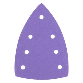 Trend 100 x 150 mm 7-Hole Detail Sanding Pads, 120 Grit, 10 Pack, Film Abrasive for Surface Smoothing and Filler Work, AB/DET1/120A