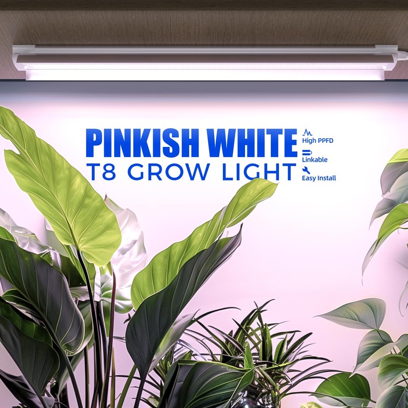Barrina Grow Light, 96W(4 x 24W, 600W Equivalent), 2ft T8,