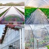 QWORK® 2 x 10M Extra Thick Clear Plastic Sheeting, Waterproof