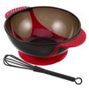 FOMIYES 2pcs Hair Coloring Set: Dye Tinting Bowls and Mixer