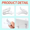 30 PCS Shelf Clips Metal Shelf Support Clips for Adjustable