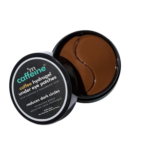 Coffee Hydrogel Under Eye Patches for Dark Circles | Cooling