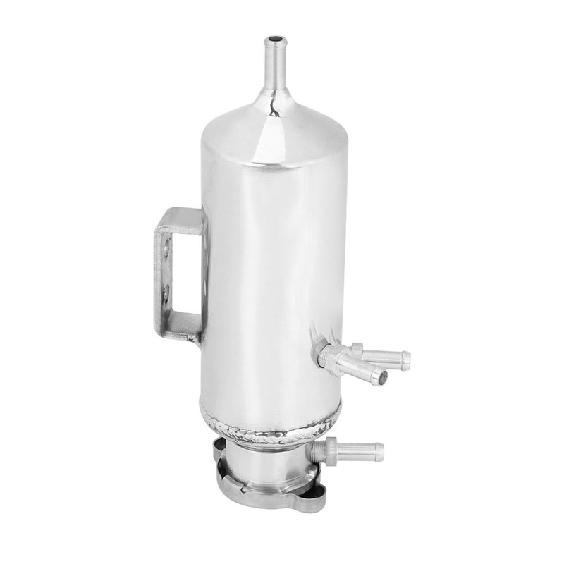 350ml Aluminum Car SUV Overflow Catch Tank Cooler Coolant Aluminum