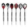 12Pcs Dart Set Stainless Steel Tip Anti Fall Competitive Entertaining