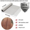 304 Stainless Steel Mesh Screen 20 Mesh Woven Wire Screen