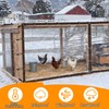 6.6 x 10FT Waterproof Chicken Coop Cover for Winter, Durable