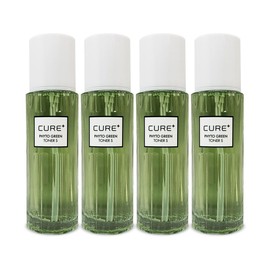 Kim Jeong-moon Aloe Cure Phyto Green Toner S 130ml Skin Soothing Moisturizing 4 Pieces So / 김정문알로에 큐어 피토 그린 토너 에스 130ml 피부진정 보습 4개 So