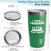 Chess Green Tumbler 20oz - legcnds play chess - Chess