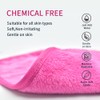 UWEME Makeup Remover Cloths 4 Count: Microfiber Reusable Fast Drying