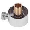 Shower Adapter Brass Construction Chrome Plated G1/2 Wall Mounted Easy