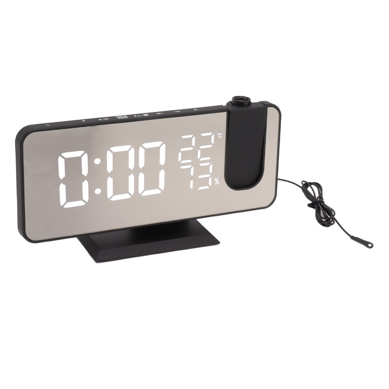 FM Radio LED Digital Smart Alarm Clock LED Digital Projection