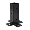 4 Pcs Post Anchor Brackets Kit for 4x4 Post Bracket,