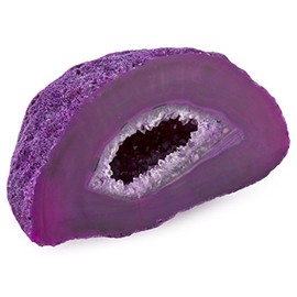 Crystal Allies Gallery: Assorted 1/2lb to 1lb Agate Druzy Geode Head - Choose Your Color