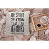 WONDERTIFY Be Still And Know That I Am God Cushion