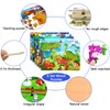 Puzzles for Kids Ages 4-8, 6 Pack Wooden Jigsaw Puzzles