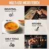 ravs Butane Torch Lighter, DUAL Flame Mode Kitchen Torch Cooking