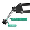 Rigych Mic Screw Adapter 5/8 Male to 3/8 Female, Metal