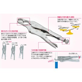 Onda Seisakusho OSC-151-1316 Pipe Clipper for 13A and 16A