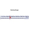 Sewing Hemming Measuring Gauge, Sliding Gauge Sewing Measuring Tool Aluminum