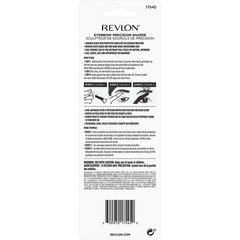 Moldeador de cejas de precisión, reutilizable, fácil de quitar pelos