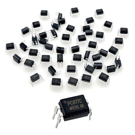 JZK PC817C Optocoupler 2.54 mm DIP 4 Pin 4-Pin 4-Pin Photo Coupler for Mounting, High Density Mounting Type Optocoupler IC, Photoelectric Coupler Pack of 50