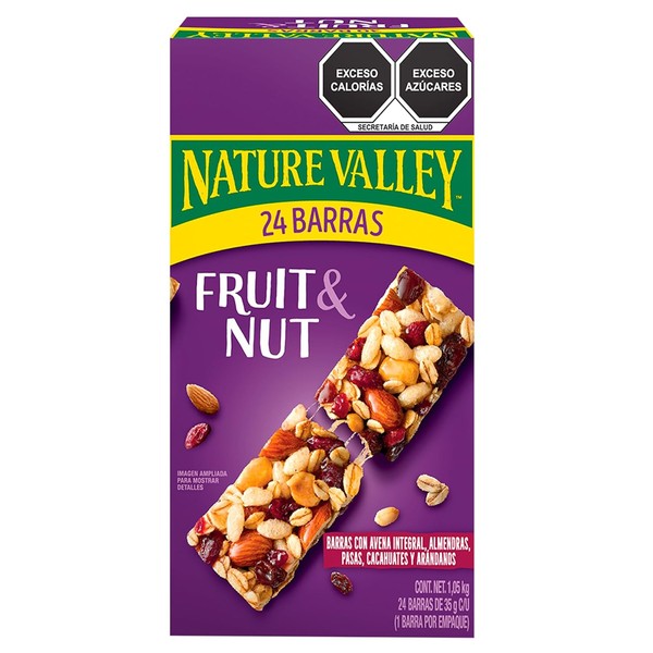 Nature Valley Barras de Granola Fruit and Nut con Avena