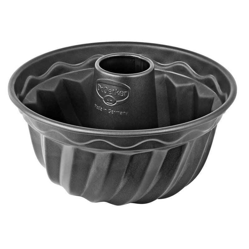 Dr. Oetker Tradition 18 cm Non-Stick Bakeware Guglehupf Mould, Black