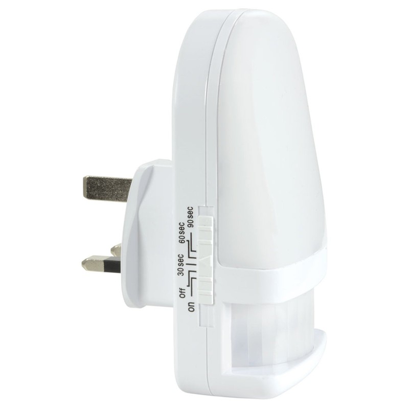 kenable Motion Sensor UK Mains Power LED Night Light 4000k