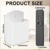 yeloumiss 2 PCS Self Adhesive Remote Holder Wall Mount Control
