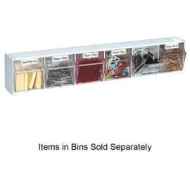 Deflecto Deflect-o Interlocking Horizontal Tilt Bin - Desktop - 4.5" Height X 23.6" Width