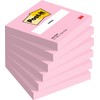 Post-it Notes - Neon Pink - 6 Pads Per Pack