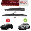 2MPLASTIC Rear Wiper Arm Blade For Hyundai Tucson 2016-2017 (New