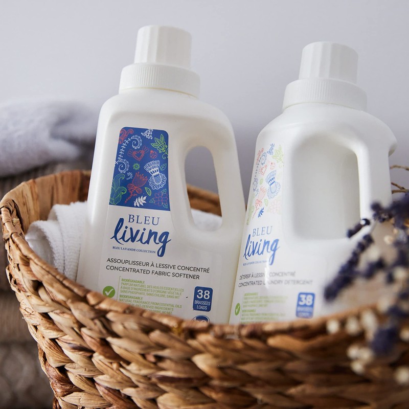Bleu Lavande - 3-Pack Natural Fabric Softener – Concentrated Lavender