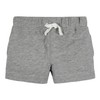 Gerber Baby Boy's Toddler 3-Pack Pull-On Knit Shorts, Gray &