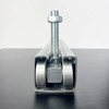 BIAXJUNY 4 Wheel Trolley Assembly Roller Trolley Silent M10 Bolt
