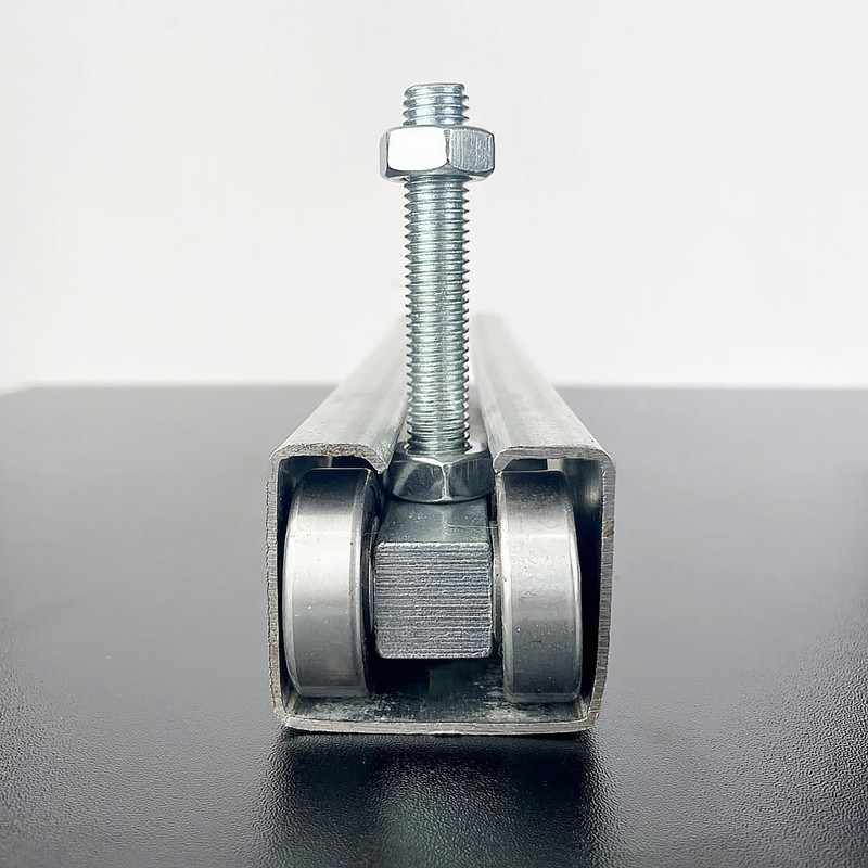 BIAXJUNY 4 Wheel Trolley Assembly Roller Trolley Silent M10 Bolt