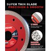 EZARC 4-1/2 inch Diamond Saw Blades for Angle Grinder, 3PCS