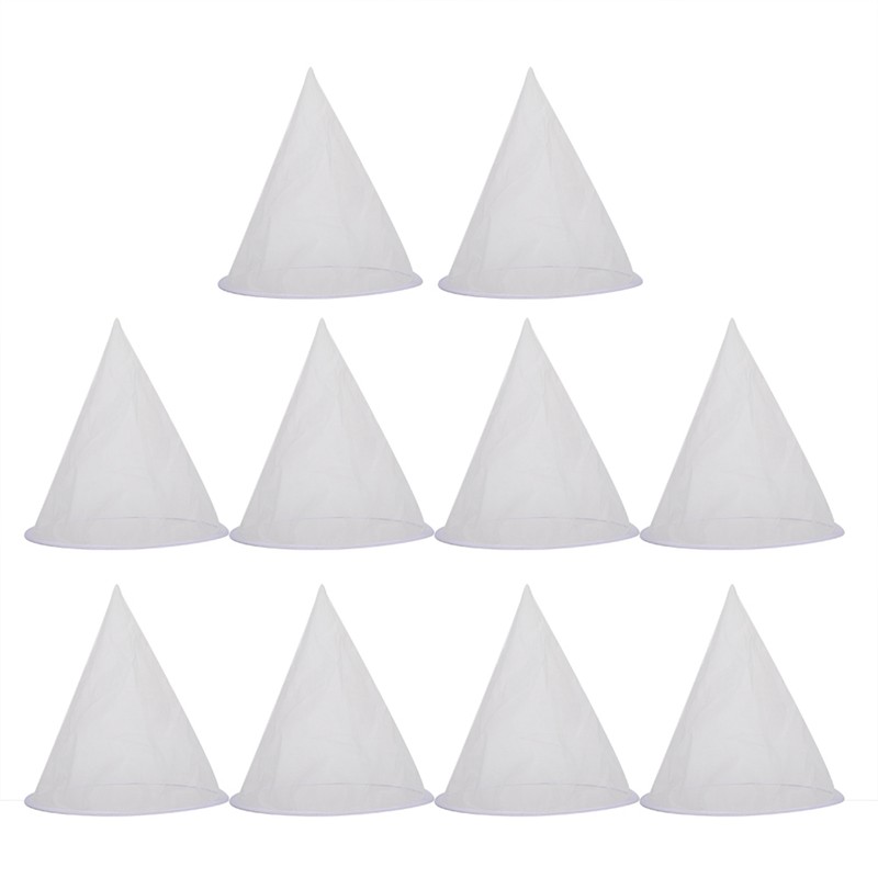 10pcs Honey Strainers Beekeeping Honey Bee Filter Mesh Bag Filters