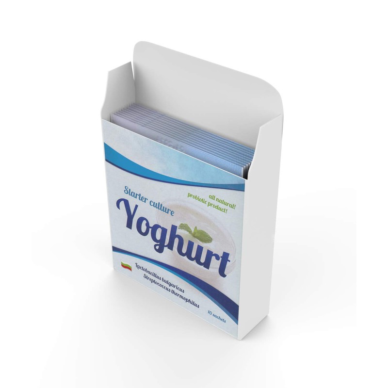 Yogurt Starter Cultures - Pack of 10 Freeze Dried Sachets