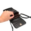 WaitingU Crossbody Cellphone Purse Soft PU Leather Moblie Phone Pouch