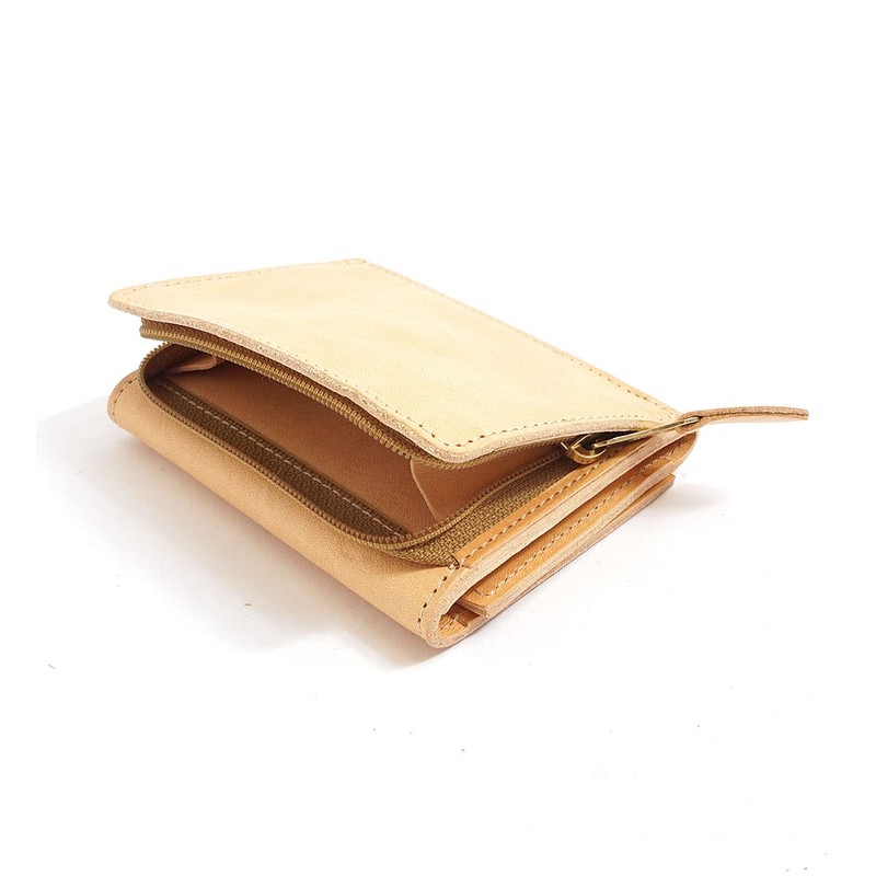 Irbizonte SMW036 PV0005 NA106 Trifold Wallet, beige