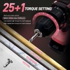 COMOWARE 20V Cordless Drill Set, 171Pcs Pink Home Tool Set