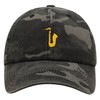 JPAK Saxophone Premium Dad Hat Embroidered Cotton Baseball Cap Instrument