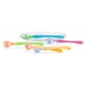 Nuby 3-Pack Easy Go Spoons and Travel Case, Colors May