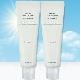 hygge 1+1 Hygge Sun Cream Vegan Hypoallergenic Moisturizing 50ml+50ml / 1+1 휘게 선크림 비건 저자극 보습 50ml+50ml